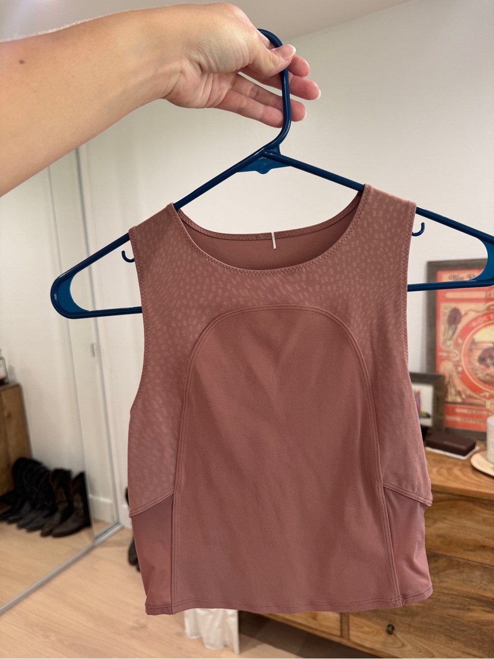 Lululemon Womens Sleeveless Crewneck Active Tank Top - Rose Brown